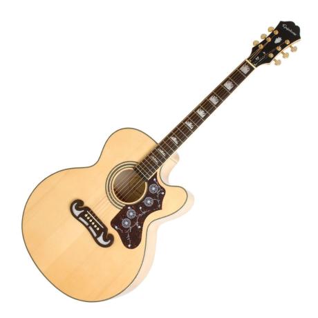 EPIPHONE ELECRTRACOUSTIC  EJ200 EC STUDIO SOLID VINT. NAT.