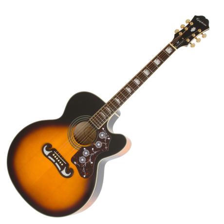 EPIPHONE ELECTRIC ACOUSTC GUITAR EJ200 CE VINT SUNBURST