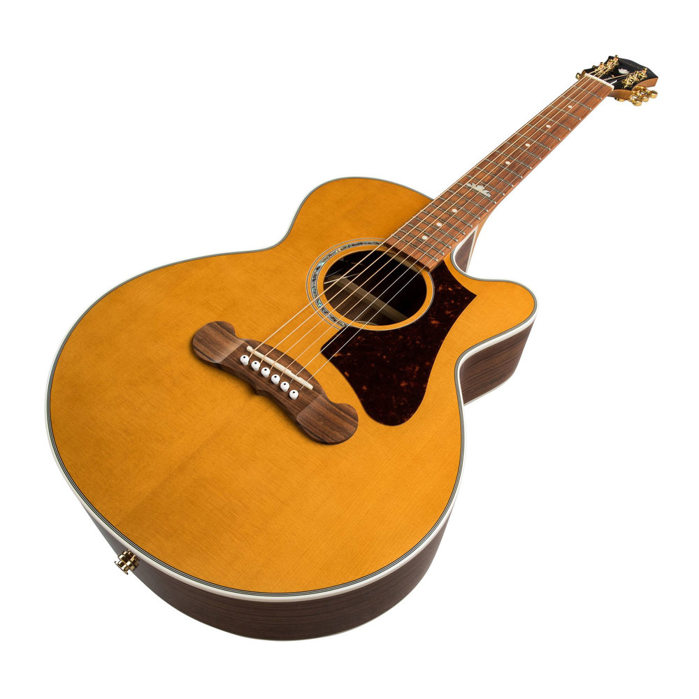 EPIPHONE ELEC.ACOUSTIC GUITAR EJ-200 COUPE VINTAGE NATURAL