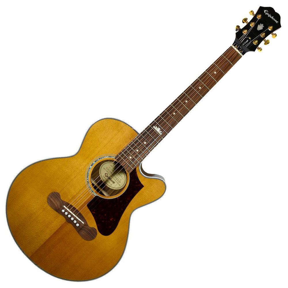 EPIPHONE ELEC.ACOUSTIC GUITAR EJ-200 COUPE VINTAGE NATURAL