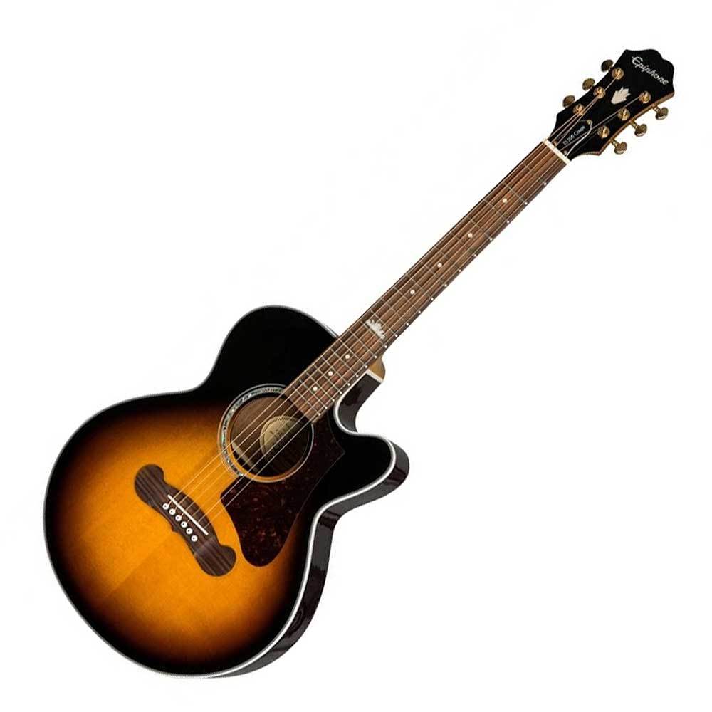 EPIPHONE ELECTRACOUSTIC EJ200-SCE COUPE VINTAGE SUNBURST