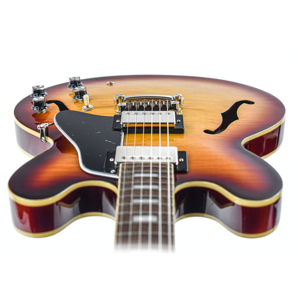 EPIPHONE ELECTRIC GUITAR ES-335 FIGURED RASPBERRY TEA BURST