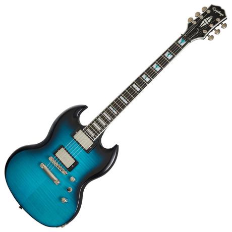 EPIPHONE ELECTRIC GUITAR SG PROPHECY BLUE TIGER AGED GLOSS