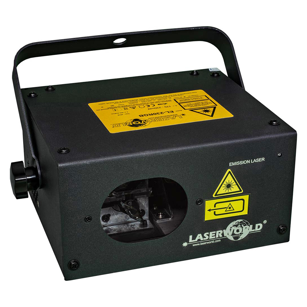 LASERWORLD DPSS RGB LASER SYSTEM with 230 mW power output 