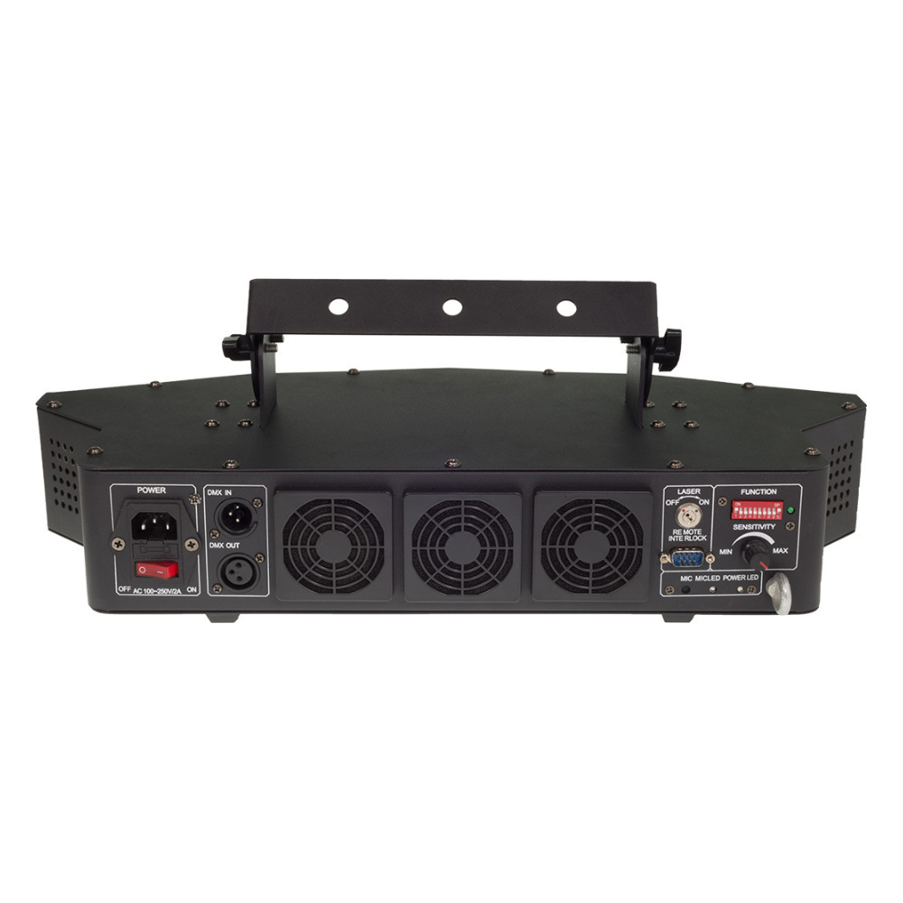 LASERWORLD 900mW MULTI COLOR + WHITE LIGHT LASER