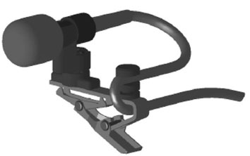 TOA ΜΙΚΡΟΦΩΝΟ ΠΥΚΝ.ΠΕΤΟΥ ΥΠΕΡΚΑΡΔ.CLIP-ON 5m ΚΑΛΩΔΙΟ