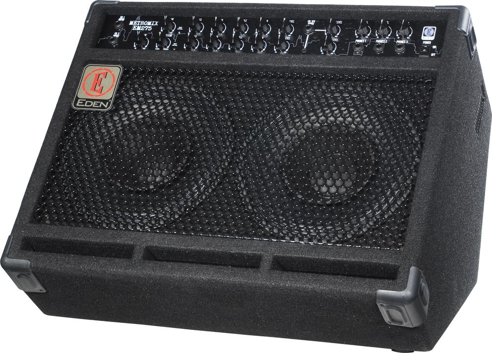 EDEN ΕΝΙΣΧΥΤΗΣ ΜΠΑΣΟΥ COMBO 2X75W 2X10'' METROMIX 3/IN