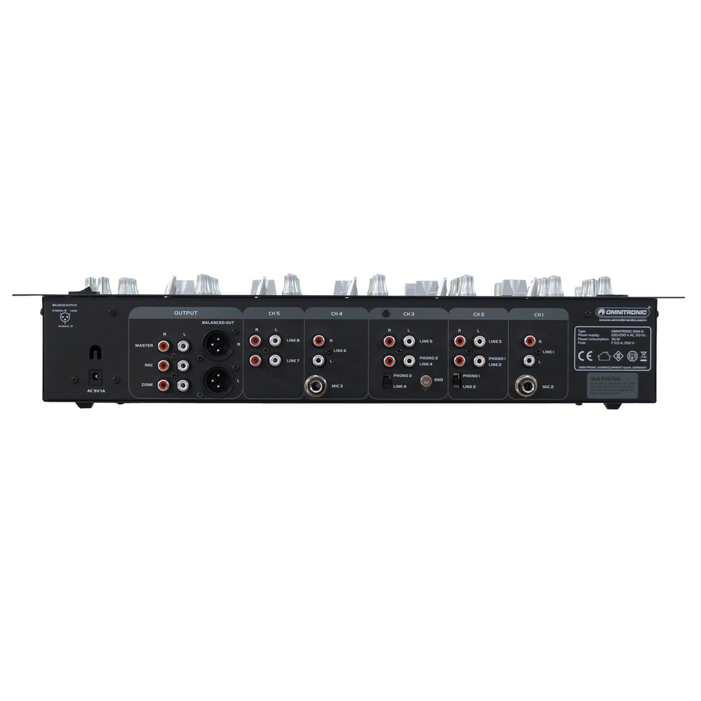 OMNITRONIC 19'' 4-CHANNEL CLUB MIXER