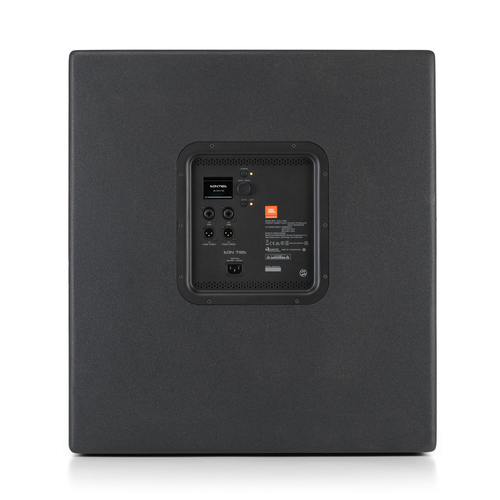 JBL ACTIVE  SUB 1,500W Peak / 750W WRMS, 18'', 131dB