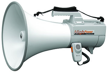 TOA HAND GRIP TYPE MEGAPHONE R20P(D)x 10(15VDC) 30-45W