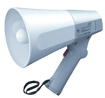 TOA HAND GRIP TYPE MEGAPHONE R6P(AA) 8(12V DC) 6W-10W