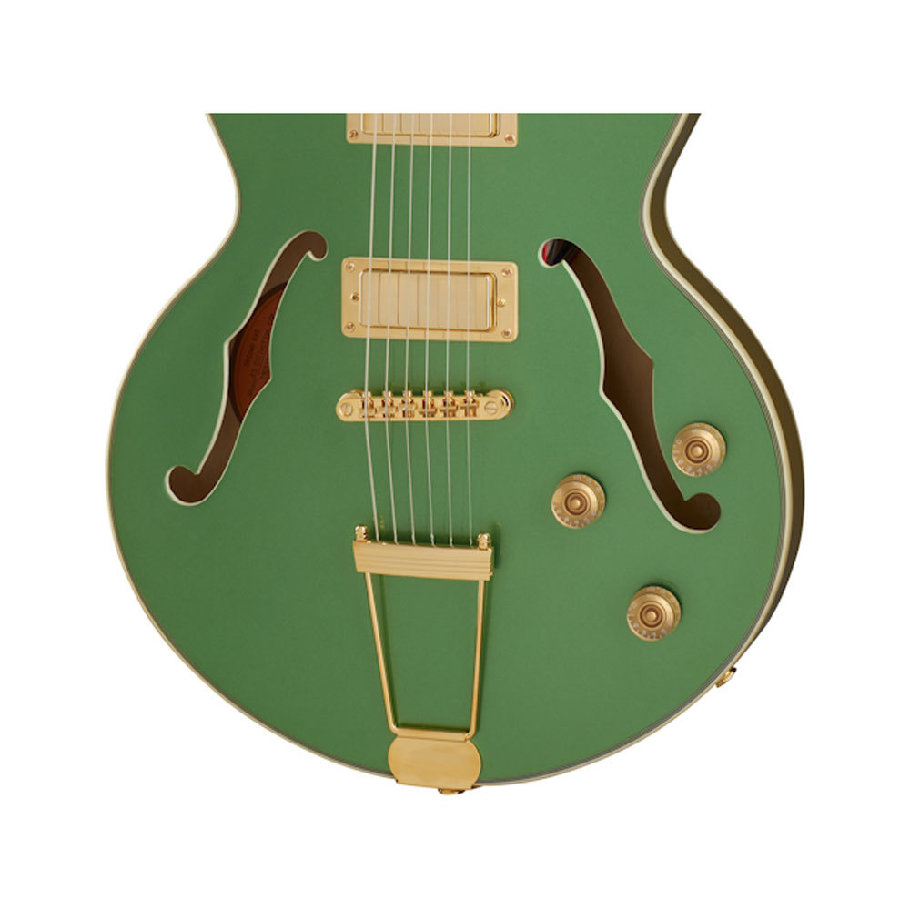 EPIPHONE ELECTRIC GUITAR UPTOWN KAT ES EMERALD GREEN METALLIC