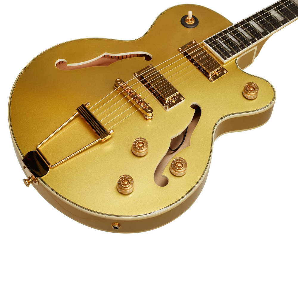 EPIPHONE Electric guitar Uptown Kat ES Topaz Gold Metallic