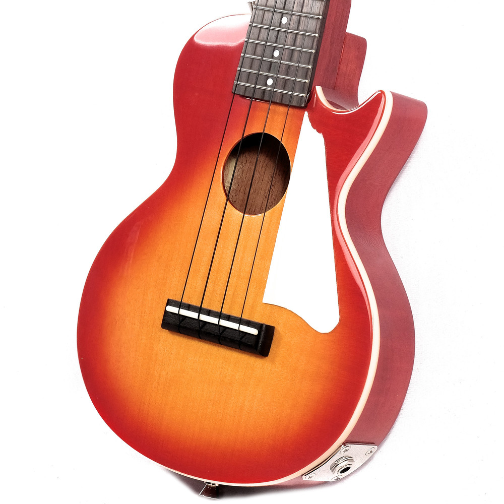 EPIPHONE LES PAUL CONCERT UKULELE OUTFIT HERITAGE CHERRY
