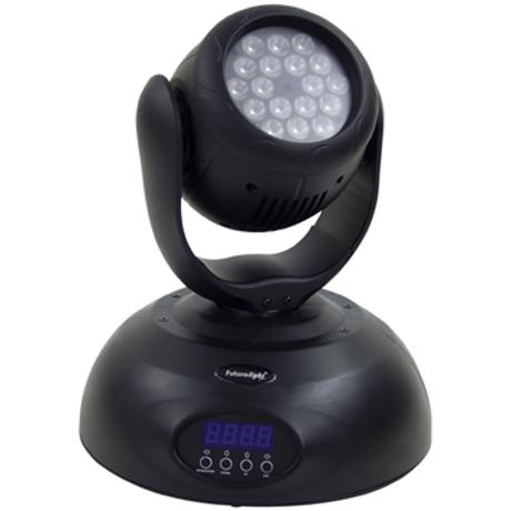 FUTURELIGHT LED WASH MOVING HEAD WITH 18 RGB LEDX1W