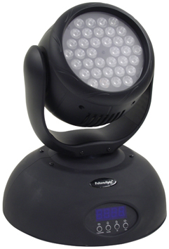 FUTURELIGHT LED WASH MOVING HEAD WITH 36 RGB LEDX1W
