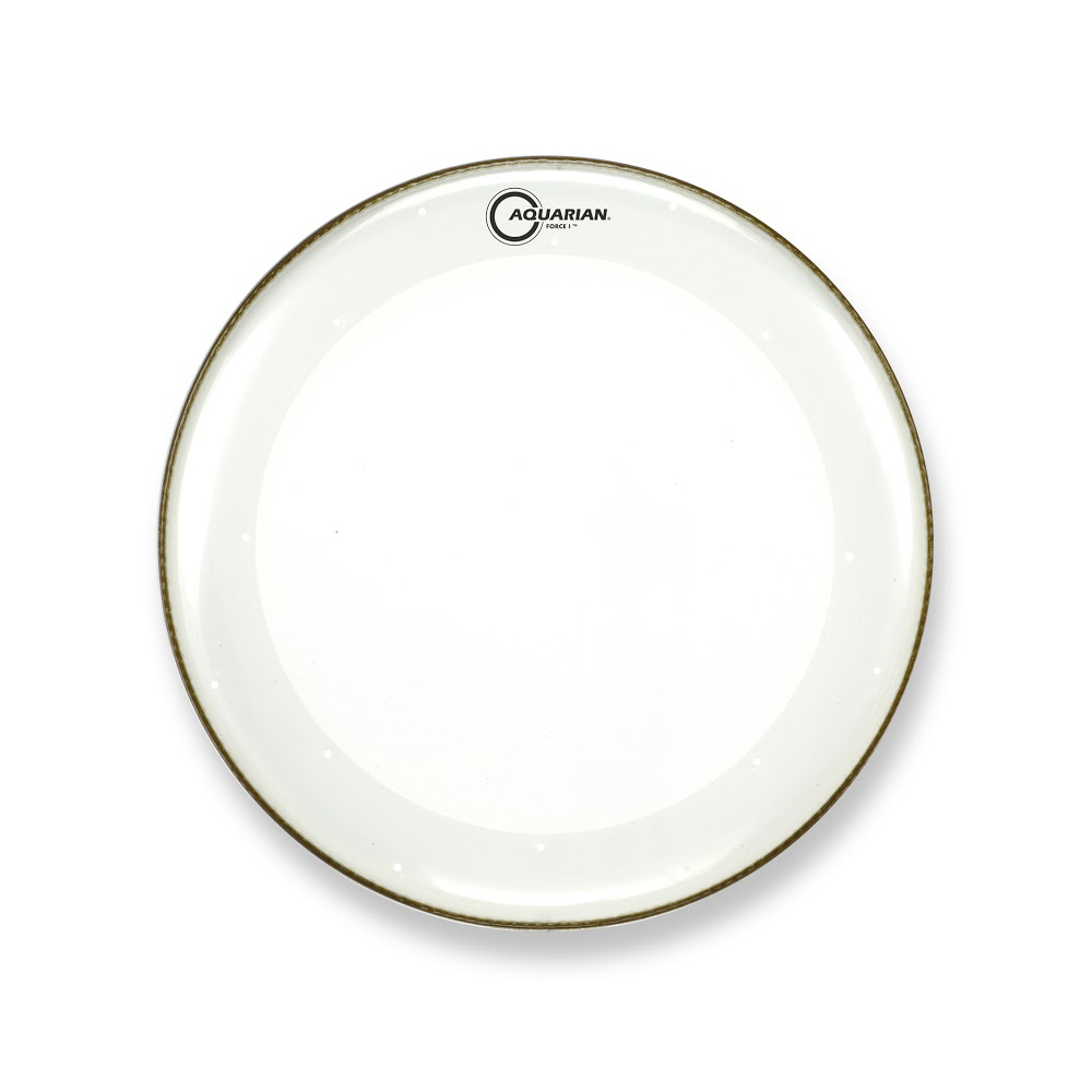 AQUARIAN 22'' BASS CLR BATTER HEAD & KP1