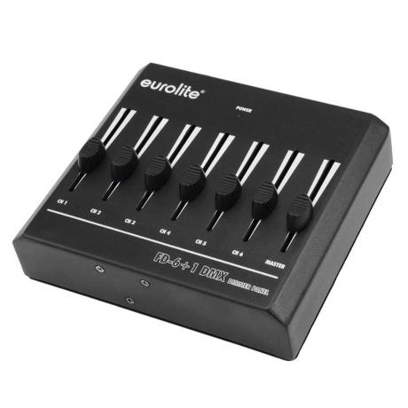 EUROLITE ΚΟΝΣΟΛΑ ΦΩΤΙΣΜΟΥ 6-CH ΜΕ ΜΠΑΤΑΡΙΕΣ