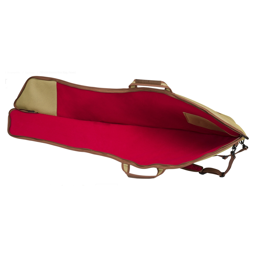 FENDER GUITAR CASE  FBT-610 ELECTRIC BASS BAG TWEED