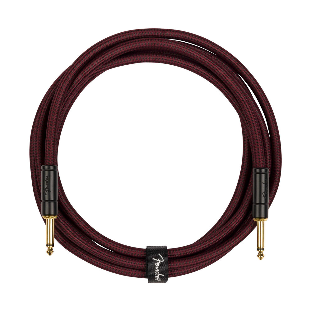 FENDER ΚΑΛΩΔΙΟ ΚΙΘΑΡΑΣ DELUXE SERIES 10' OXBLOOD