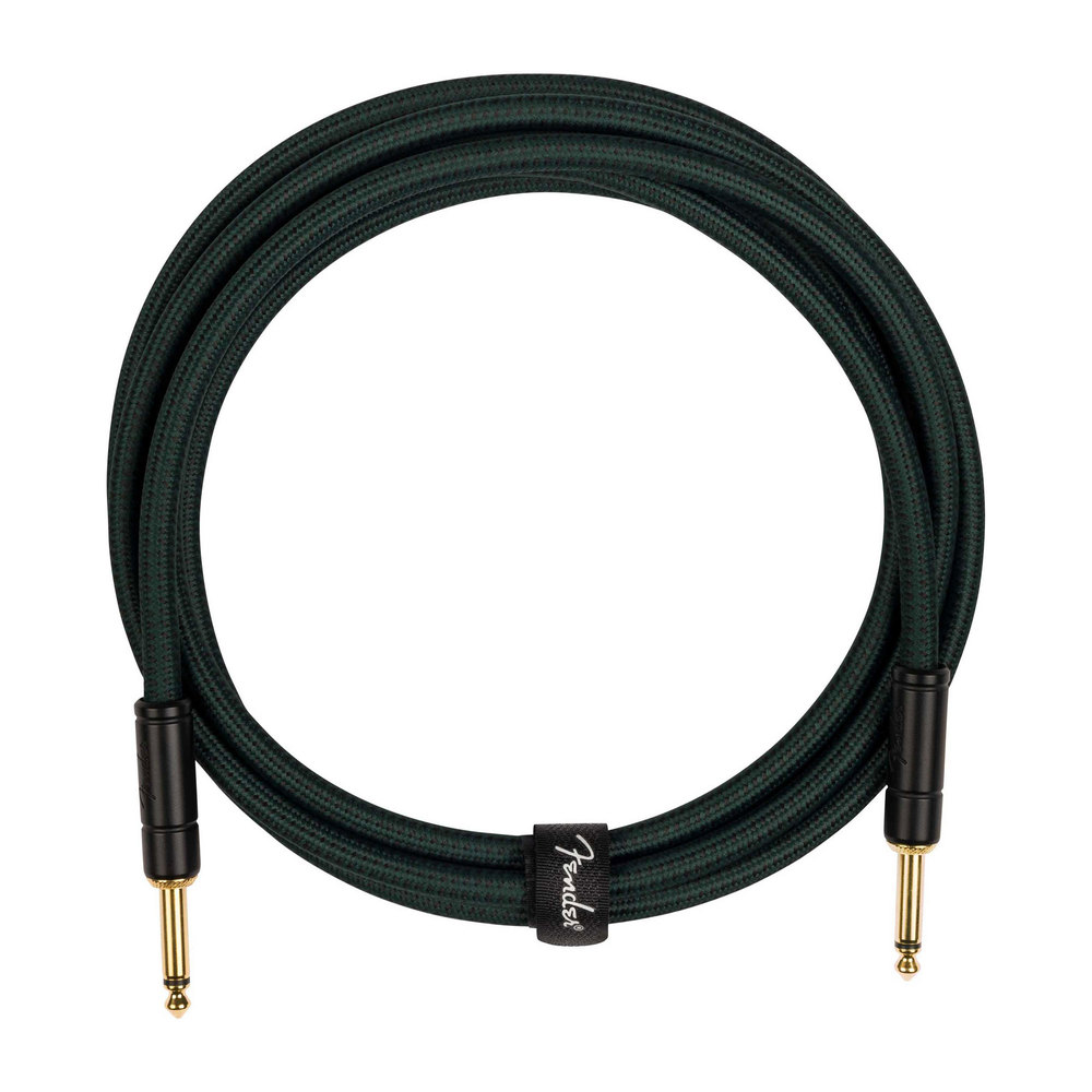 FENDER ΚΑΛΩΔΙΟ ΚΙΘΑΡΑΣ DELUXE SERIES 10' SHERWOOD GREEN