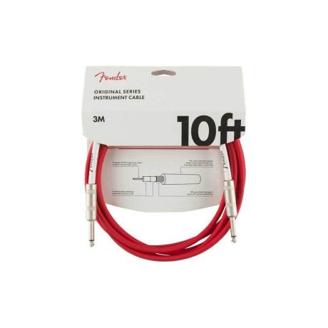 FENDER ΚΑΛΩΔΙΟ ΚΙΘΑΡΑΣ ORIGINAL SERIES E10' FIESTA RED