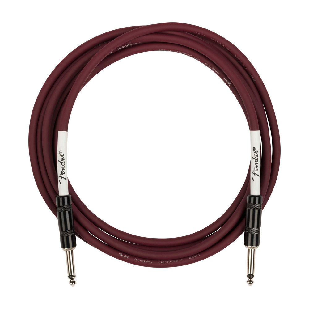 FENDER GUITAR'S CABLE ORIGINAL SERIES 10' OXBLOOD