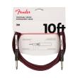 FENDER GUITAR'S CABLE ORIGINAL SERIES 10' OXBLOOD
