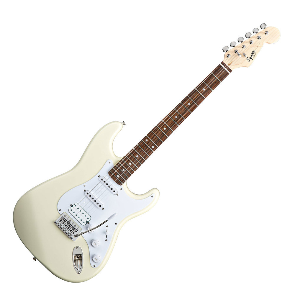 FENDER SQUIER SQUIER BULLET STRATOCASTER HSS ARCTIC WHITE