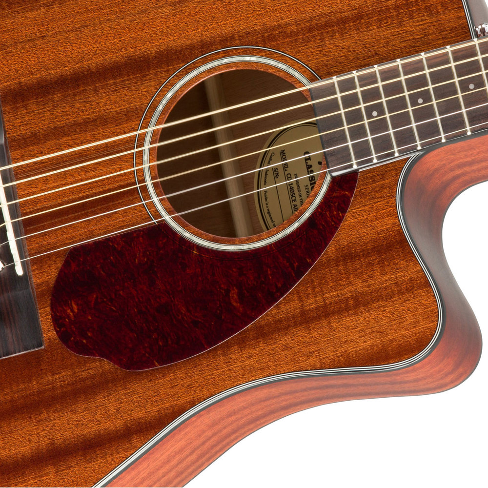 FENDER ΗΛΕΚΤΡΑΚΟΥΣΤΙΚΗ CD-140SCE DREADN. ALL-MAHOGANY W/C