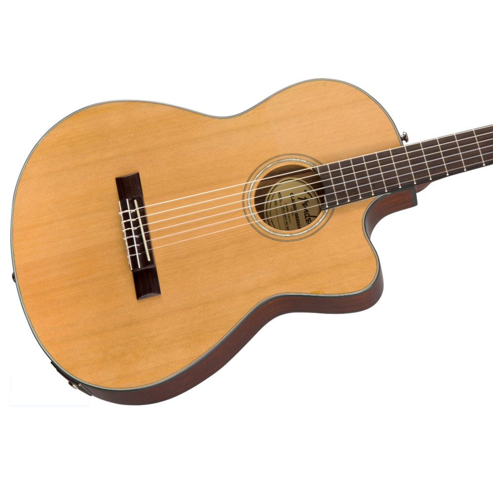 FENDER ΗΛΕΚΤΡOΚΛΑΣΣΙΚΗ CN-140SCE NYLON THINLINE NA W/CASE