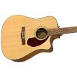 FENDER ELECTRACOUSTIC GUITAR CD-140SCE DREADNOUGHT ΝΑΤ W/CASE