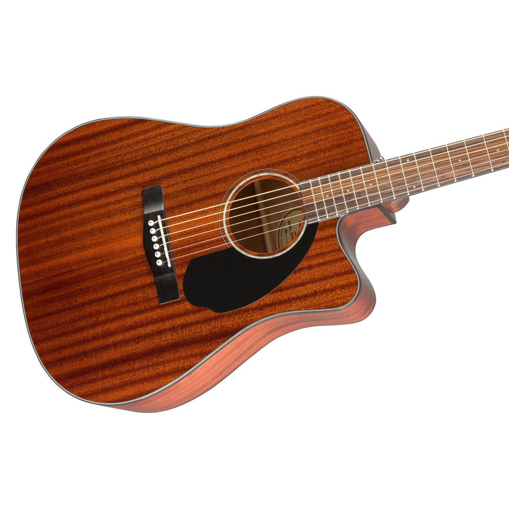 FENDER ELECTRACOUSTIC GUITAR CD-60SCE DREADN. ALL-MAHOGANY WN