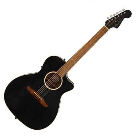 FENDER ΗΛΕΚΤΡΑΚΟΥΣΤΙΚΗ NEWPORTER SPEC MATTE BLACK W/BAG