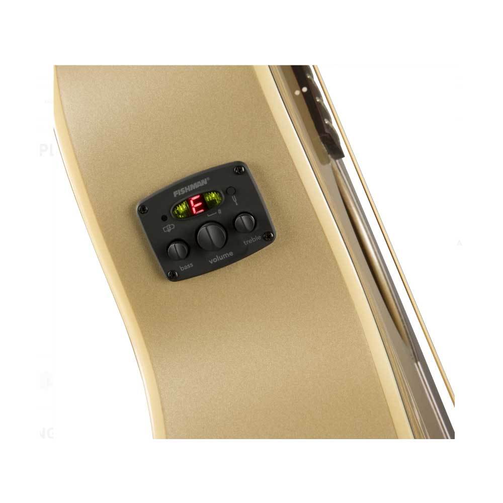 FENDER ELECTROACCOUSTIC NEWPORTER PLAYER  CHAMPAGNE