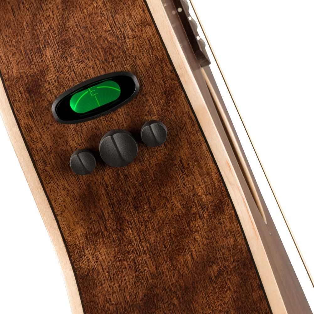 FENDER ELECTRACOUSTIC GUITAR NEWPORTER SPECIAL MAHOGANY W/BAG