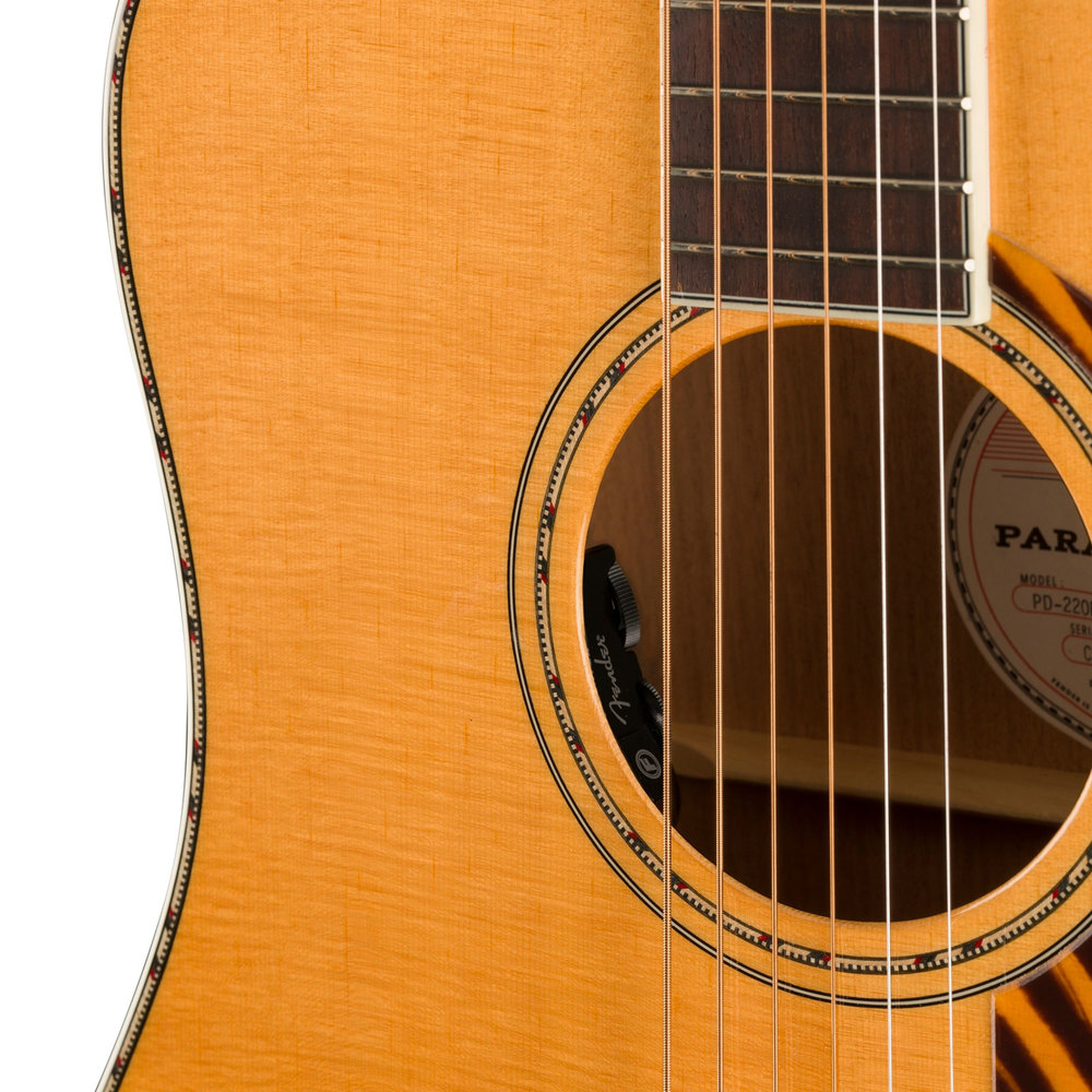 FENDER ΗΛΕΚΤΡAKOYΣΤΙΚΗ PD-220E NAT DREADN. W/CASE