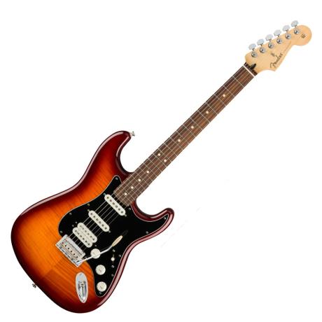 FENDER PLAYER STRATOCASTER HSS PLUS TOP TOBACCO SUNBURST