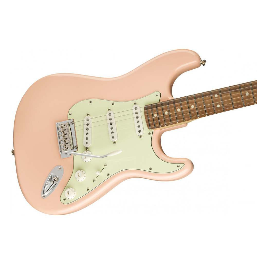 FENDER ELECTRIC  GUITAR  LTD PLAYER STRAT PF SHELL PINK