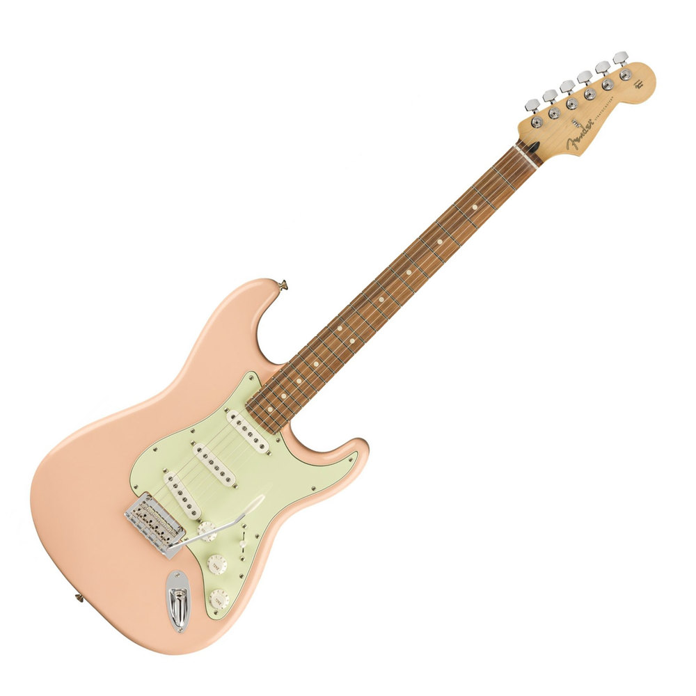 FENDER ELECTRIC  GUITAR  LTD PLAYER STRAT PF SHELL PINK