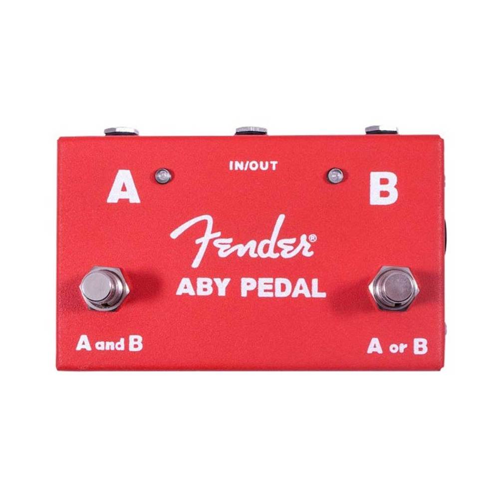 FENDER PEDAL  2-SWITCH ABY  RED