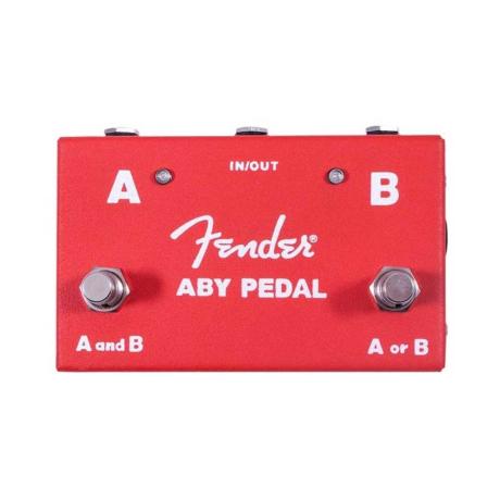 FENDER PEDAL  2-SWITCH ABY  RED
