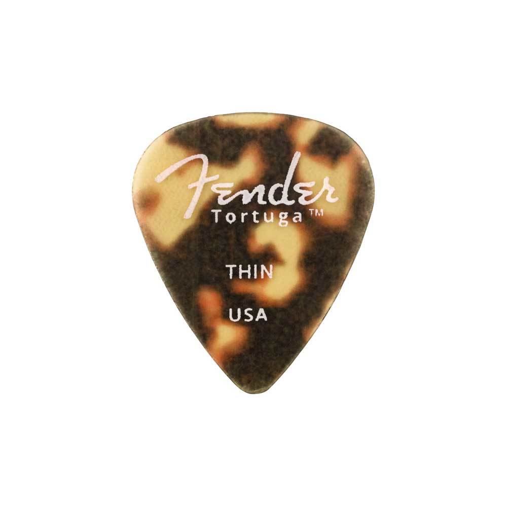 FENDER PICKS TORTUGA  351 THIN (6 TEMAXIA )