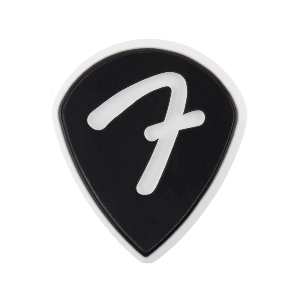 FENDER PLECTRUM 551 CLASSIC F GRIP BLACK EXTRA HEAVY (3 PCS)