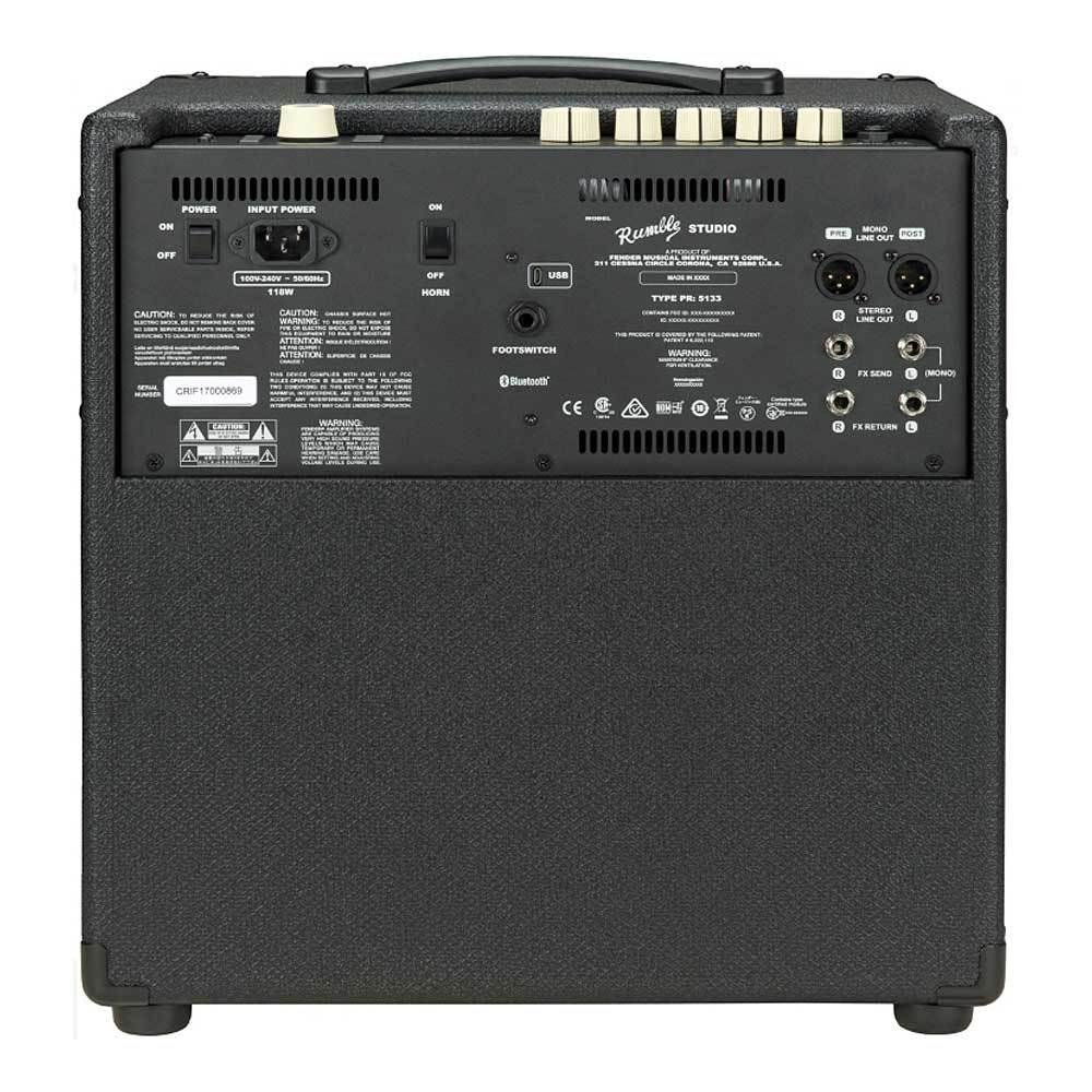 FENDER ΕΝΙΣΧΥΤΗΣ ΜΠΑΣΟΥ RUMBLE STUDIO 40