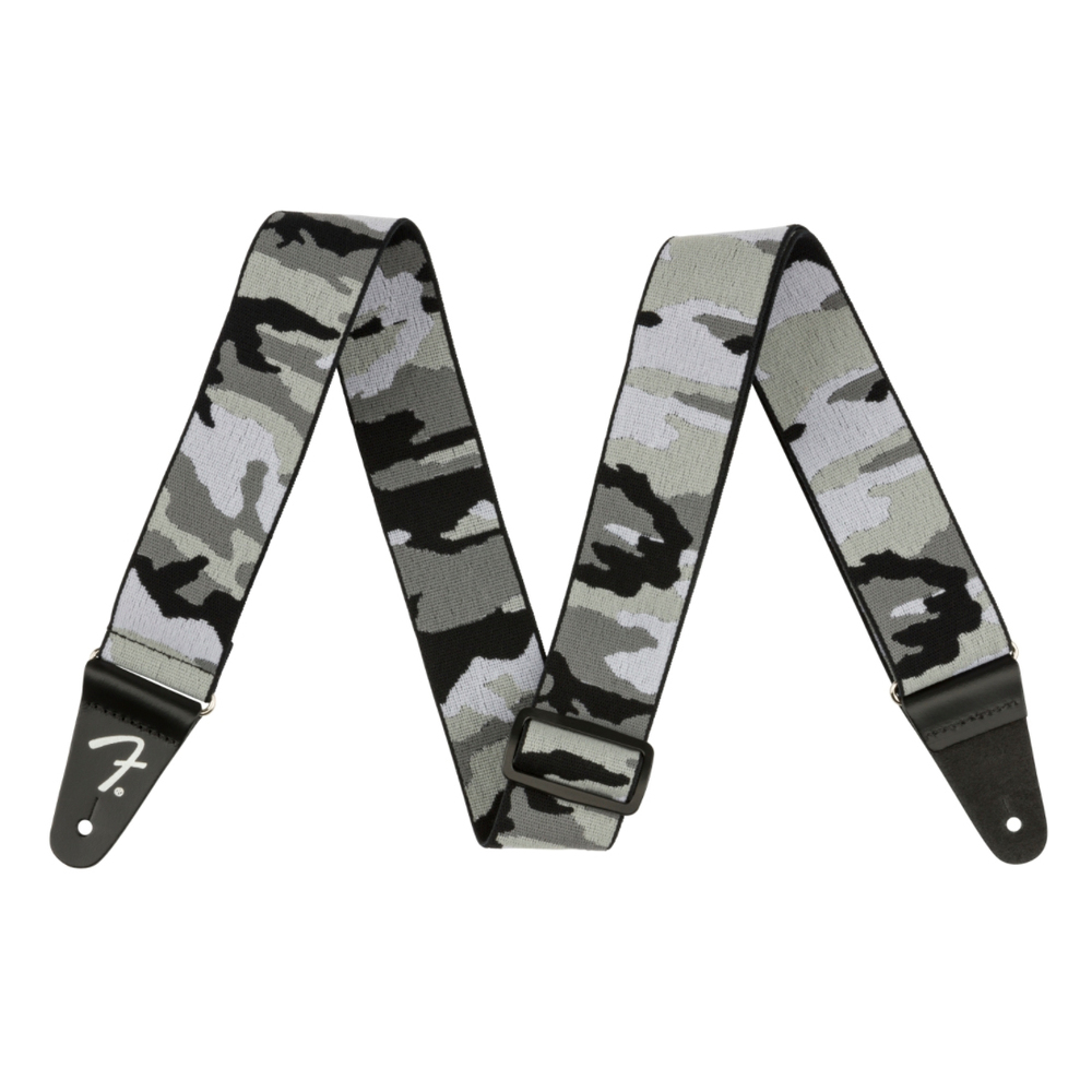 FENDER GUITAR BELT  WEIGHLESS 2'' STRAP WINTER CAMO