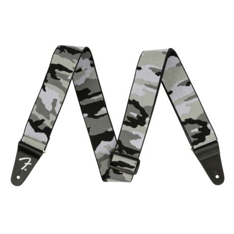 FENDER GUITAR BELT  WEIGHLESS 2'' STRAP WINTER CAMO