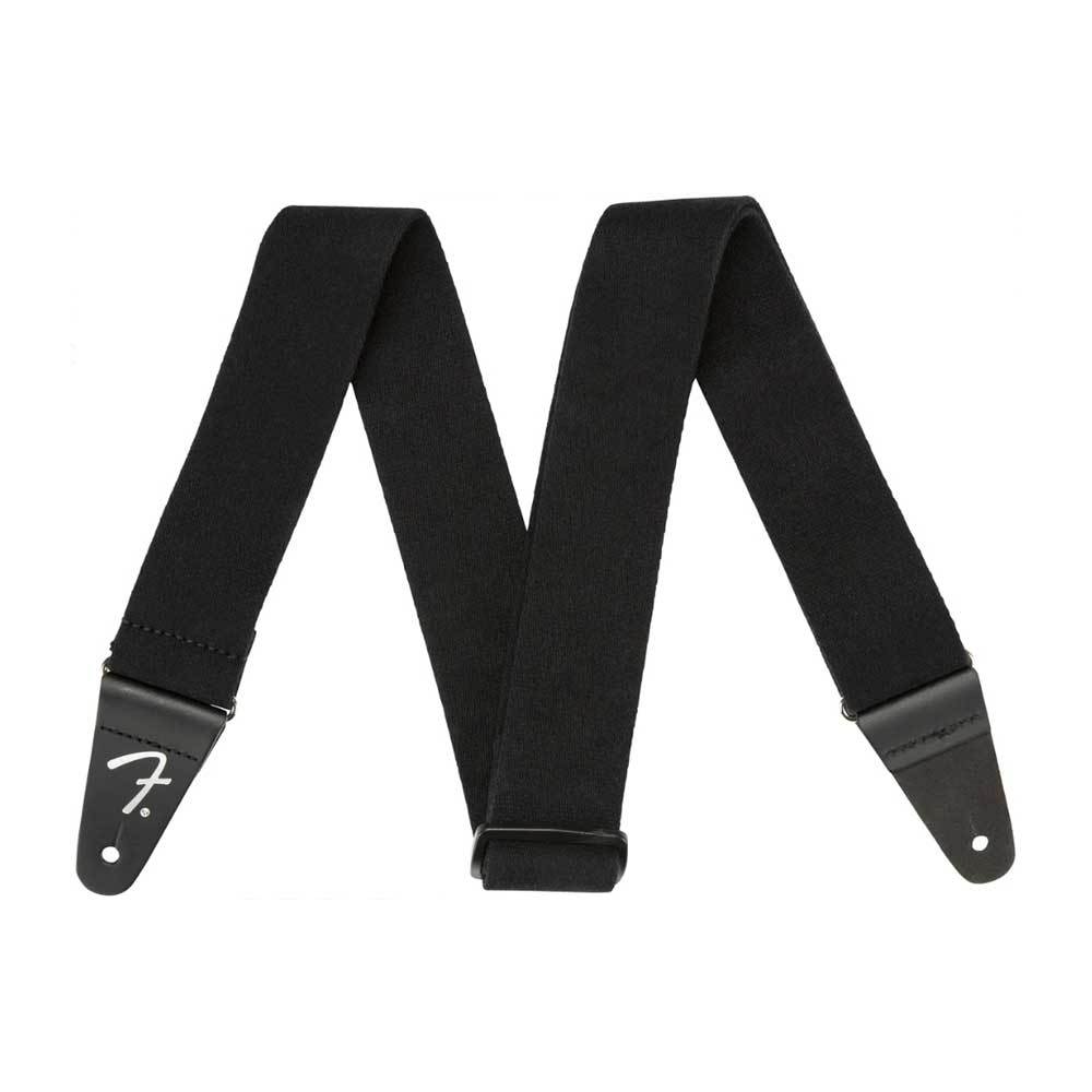 FENDER STRAP  SUPERSOFT BLACK 2"