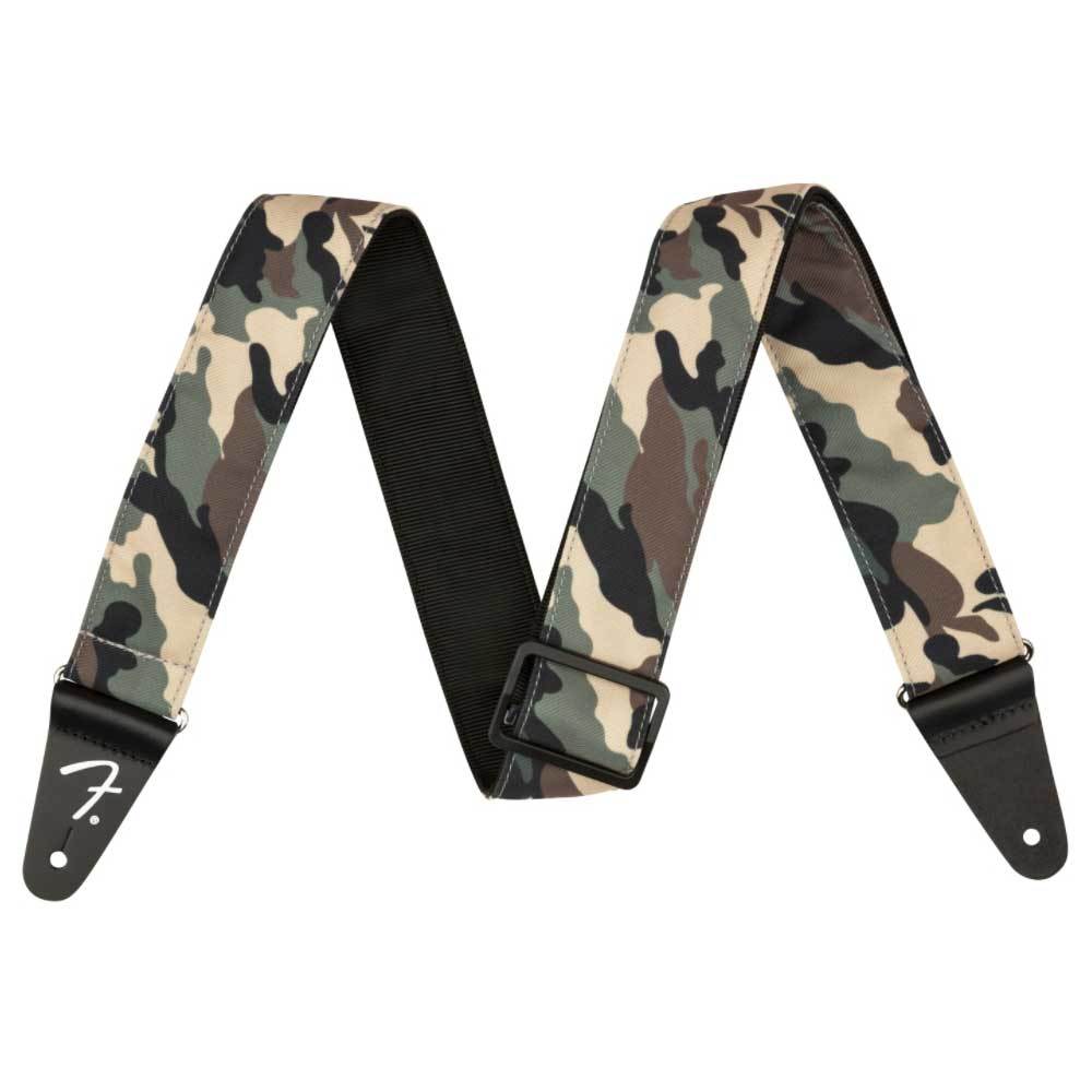 FENDER GUITAR STRAP 2'' CAMO STRAP WOODLAND