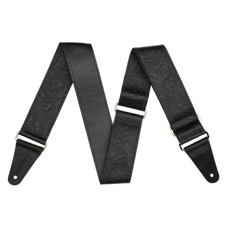 FENDER ΖΩΝΗ ΚΙΘΑΡΑΣ TOOLED LEATHER GUITAR 2'' BLACK